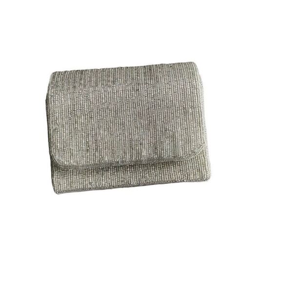 Cache women’s beaded evening bag, clutch shoulder bag - Picture 2 of 5